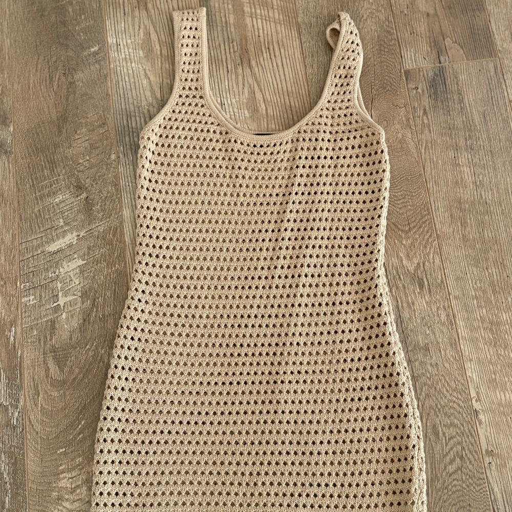 Vici crochet cover up dress
